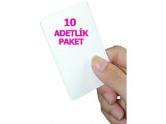 10 adet 1.Sınıf Proximity Kart (Seri numara baskılı)