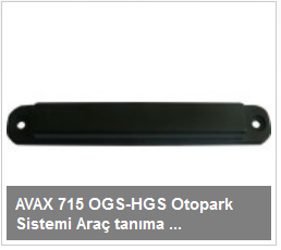 Araç tanıma sert tag Plaka Etiketi
