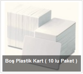Boş Plastik Kart