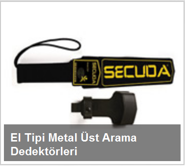 El Tipi Üst Arama Dedektörleri