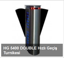 HG 5400 DOUBLE Hızlı Geçiş Turnikesi