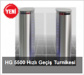 HG 5500 Hızlı Geçiş Turnikesi