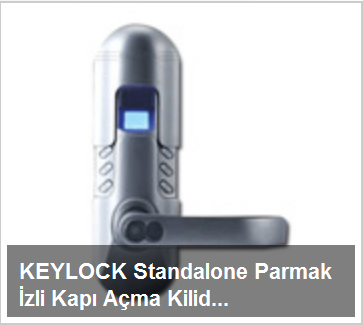 KEYLOCK Standalone Parmak İzli Kapı Açma Kilidi