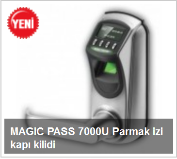 MAGIC PASS 7000U Parmak izi kapı kilidi