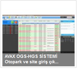 Otopark ve Site Giriş Çıkış Kontrol Programı