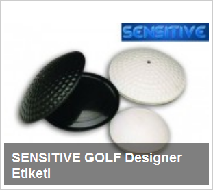 SENSITIVE GOLF Designer Etiketi