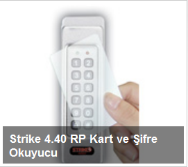 Strike 4.40 RP Kart ve Şifre Okuyucu