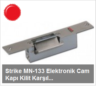 Strike MN-133 Elektronik Cam Kapı Kilit Karşılığı-Basaj Kilit