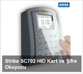 Strike SC702 HID Kart ve Şifre Okuyucu