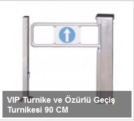VIP Turnike ve Özürlü Geçiş Turnikesi 90 CM